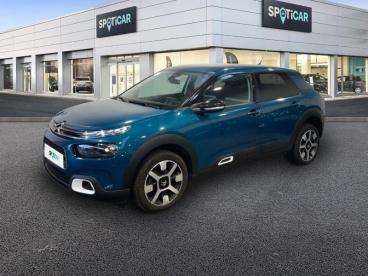 SPOTICAR Citroën C4 Cactus Bluehdi 100ch S&s Shine Business E6.d-temp Occasion - Berline Diesel Emeraude Blue (n) - Val De Reuil - 1203834359_1