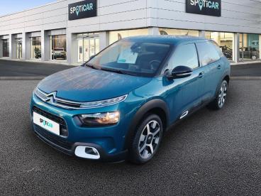 SPOTICAR Citroën C4 Cactus Puretech 110ch S&s Shine Eat6 E6.d-temp Occasion - Berline Essence Emeraude Blue (n) - Dunkerque - 1203835748_1