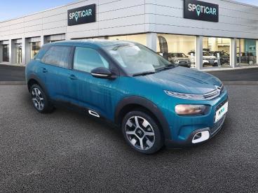 SPOTICAR Citroën C4 Cactus Puretech 110ch S&s Shine Eat6 E6.d-temp Occasion - Berline Essence Emeraude Blue (n) - Dunkerque - 1203835748_3