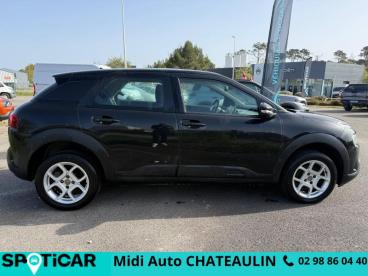 SPOTICAR Citroën C4 Cactus Puretech 110ch S&s Feel E6.d-temp Occasion - Berline Essence Noir Obsidien (n) - Chateaulin - 1203874039_4