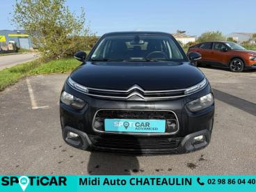 SPOTICAR Citroën C4 Cactus Puretech 110ch S&s Feel E6.d-temp Occasion - Berline Essence Noir Obsidien (n) - Chateaulin - 1203874039_5