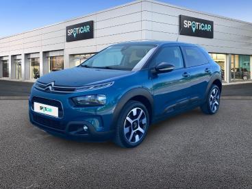 SPOTICAR Citroën C4 Cactus Bluehdi 100ch S&s Shine E6.d-temp Occasion - Berline Diesel Emeraude Blue (n) - Reims - 1203948368_1