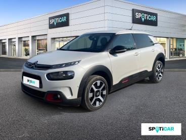 SPOTICAR Citroën C4 Cactus Puretech 130 S&s Bvm6 Shine Occasion - Berline Essence Blanc - Antibes - 1204156713_1