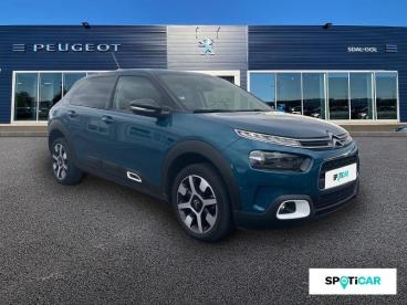 SPOTICAR Citroën C4 Cactus Puretech 110ch S&s Shine / Navigation + Camera + C Occasion - Berline Essence Emeraude Blue (n) - Limoges - 1204165810_2