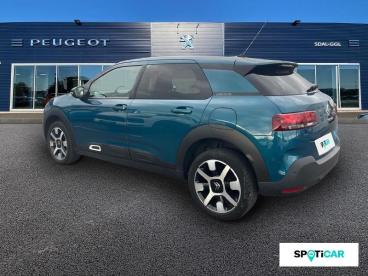 SPOTICAR Citroën C4 Cactus Puretech 110ch S&s Shine / Navigation + Camera + C Occasion - Berline Essence Emeraude Blue (n) - Limoges - 1204165810_3
