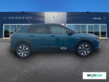 SPOTICAR Citroën C4 Cactus Puretech 110ch S&s Shine / Navigation + Camera + C Occasion - Berline Essence Emeraude Blue (n) - Limoges - 1204165810_4
