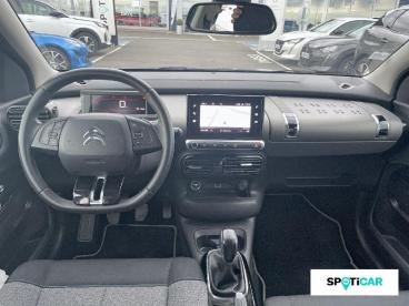 SPOTICAR Citroën C4 Cactus Puretech 110ch S&s Shine / Navigation + Camera + C Occasion - Berline Essence Emeraude Blue (n) - Limoges - 1204165810_5