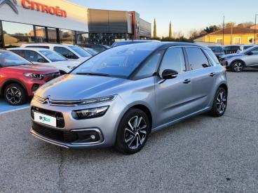 SPOTICAR Citroën C4 Picasso Puretech 130ch Shine S&s Eat6 Occasion - Monospace Essence Gris Acier (m) - Orange - 1203350225_1