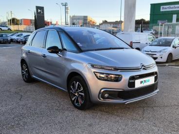 SPOTICAR Citroën C4 Picasso Puretech 130ch Shine S&s Eat6 Occasion - Monospace Essence Gris Acier (m) - Orange - 1203350225_3