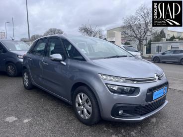 SPOTICAR Citroën C4 Picasso 110 Ch S&s Bvm6 Live Occasion - Monospace Essence Gris Clair - Martigues - 1203394129_3