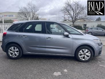 SPOTICAR Citroën C4 Picasso 110 Ch S&s Bvm6 Live Occasion - Monospace Essence Gris Clair - Martigues - 1203394129_4