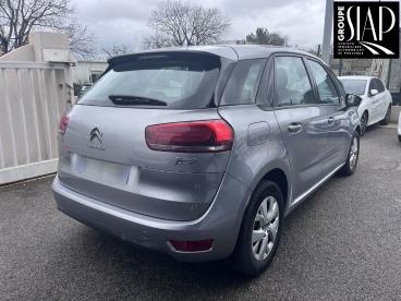 SPOTICAR Citroën C4 Picasso 110 Ch S&s Bvm6 Live Occasion - Monospace Essence Gris Clair - Martigues - 1203394129_5