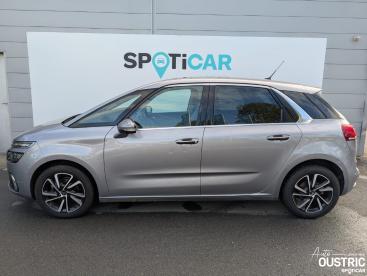 SPOTICAR Citroën C4 Picasso Puretech 130 S&s Eat6 Shine Occasion - Monospace Essence Gris Clair - Beaumont De Lomagne - 1203504247_5
