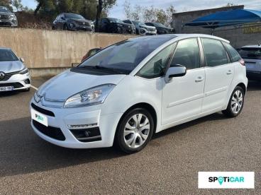 SPOTICAR Citroën C4 Picasso 1.6 Hdi 110ch Fap Confort Occasion - Monospace Diesel Blanc Banquise - Porto Vecchio - 1203672743_1