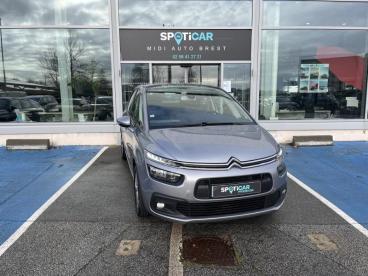 SPOTICAR Citroën C4 Picasso Puretech 110 Live Occasion - Monospace Essence Gris Acier (m) - Brest - 1203773526_2