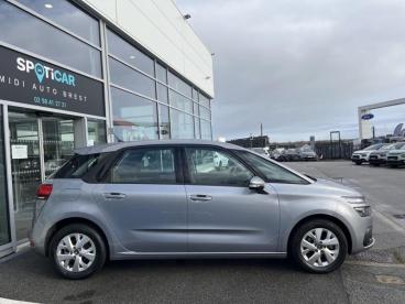 SPOTICAR Citroën C4 Picasso Puretech 110 Live Occasion - Monospace Essence Gris Acier (m) - Brest - 1203773526_3