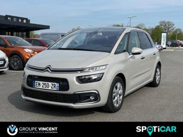 SPOTICAR Citroën C4 Picasso Pure Tech 130ch Shine S&s Occasion - Monospace Essence Sable (nacre) - Saint Doulchard - 1203831901_1