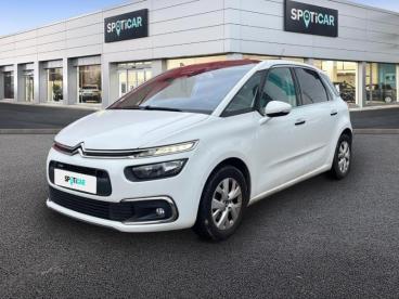 SPOTICAR Citroën C4 Picasso Puretech 130ch Feel S&s Eat6 Occasion - Monospace Essence Blanc Banquise (o) - Vernon - 1203869064_1