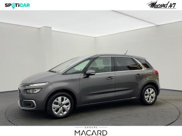 SPOTICAR Citroën C4 Picasso Puretech 130ch Feel S&s Eat6 Occasion - Monospace Essence Gris Platinium (m) - Bias - 1203871057_1