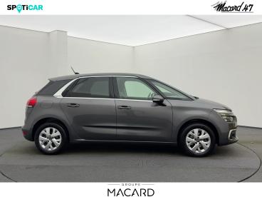 SPOTICAR Citroën C4 Picasso Puretech 130ch Feel S&s Eat6 Occasion - Monospace Essence Gris Platinium (m) - Bias - 1203871057_4