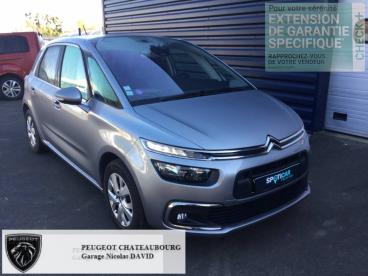 SPOTICAR Citroën C4 Picasso Puretech 130 S&s Bvm6 Feel Occasion - Monospace Essence Gris Clair - Chateaubourg - 1203899140_3