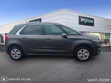 SPOTICAR Citroën C4 Picasso Puretech 130ch Feel S&s Eat6 Occasion - Monospace Essence Gris Platinium (m) - Saint Dizier - 1203985123_4