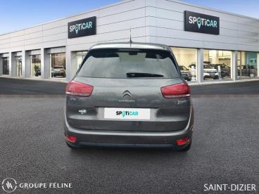 SPOTICAR Citroën C4 Picasso Puretech 130ch Feel S&s Eat6 Occasion - Monospace Essence Gris Platinium (m) - Saint Dizier - 1203985123_5