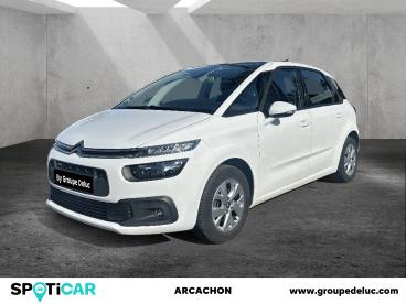 SPOTICAR Citroën C4 Picasso Puretech 130ch Feel S&s Occasion - Monospace Essence Blanc Banquise (o) - La Teste De Buch - 1204179220_1