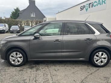SPOTICAR Citroën C4 Picasso Puretech 130ch Feel S&s Eat6 Occasion - Monospace Essence Gris Platinium (m) - Sene - 1204226458_4
