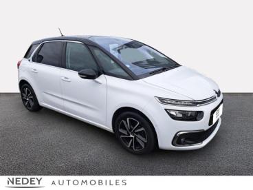 SPOTICAR Citroën C4 Spacetourer Puretech 130ch S&s Shine Occasion - Monospace Essence Blanc Banquise (o) - Belfort - 1203257400_3