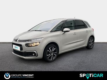 SPOTICAR Citroën C4 Spacetourer Feel 130cv Eat8 Occasion - Monospace Diesel Gris - Montlucon - 1203336622_1