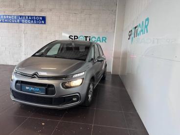 SPOTICAR Citroën C4 Spacetourer Bluehdi 130ch S&s Feel Eat8 E6.d-temp Occasion - Monospace Diesel Gris - Aurillac - 1203620832_1