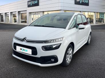 SPOTICAR Citroën C4 Spacetourer Puretech 130ch S&s Live Occasion - Monospace Essence Blanc Banquise (o) - Saint Martin Des Champs - 1203715197_1