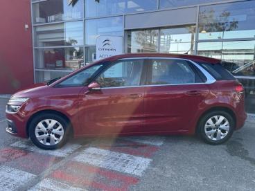 SPOTICAR Citroën C4 Spacetourer Bluehdi 130ch S&s Live E6.d-temp Occasion - Monospace Diesel Rouge Rubi - Ploemeur - 1203721931_2