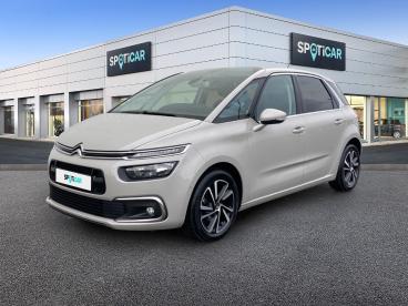 SPOTICAR Citroën C4 Spacetourer Bluehdi 130ch S&s Feel E6.d-temp Occasion - Monospace Diesel Gris Acier (m) - Reims - 1203781185_1