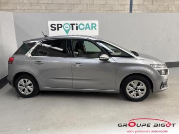 SPOTICAR Citroën C4 Spacetourer Bluehdi 130ch S&s Feel Eat8 E6.d-temp Occasion - Monospace Diesel Gris Acier (m) - Chateaudun - 1203880970_4