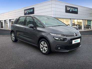 SPOTICAR Citroën C4 Spacetourer Puretech 130ch S&s Live Eat8 E6.d 6cv Occasion - Monospace Essence Gris Platinium (m) - Orange - 1203961214_3