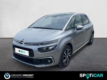 SPOTICAR Citroën C4 Spacetourer 1.2 L 130cv Shine Eat8 Occasion - Monospace Essence Gris - Montlucon - 1203973449_1