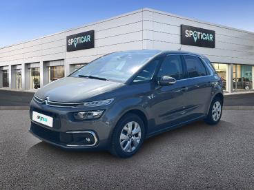SPOTICAR Citroën C4 Spacetourer Bluehdi 130ch S&s Feel E6.d-temp Occasion - Monospace Diesel Gris Platinium (m) - Denain - 1203977043_1