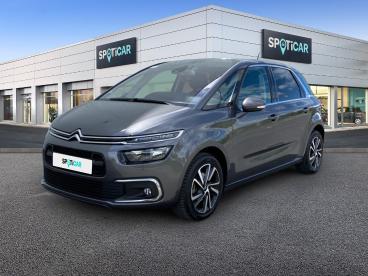 SPOTICAR Citroën C4 Spacetourer Puretech 130ch S&s Feel Eat6 Occasion - Monospace Essence Gris Platinium (m) - Reims - 1203989549_1