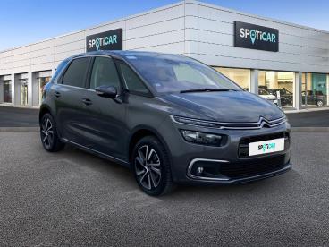 SPOTICAR Citroën C4 Spacetourer Puretech 130ch S&s Feel Eat6 Occasion - Monospace Essence Gris Platinium (m) - Reims - 1203989549_3
