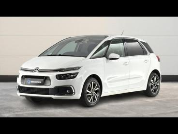 SPOTICAR Citroën C4 Spacetourer Puretech 130ch S&s Shine E6.d-temp Occasion - Monospace Essence Blanc Banquise (o) - Clermont Ferrand - 1203997542_1