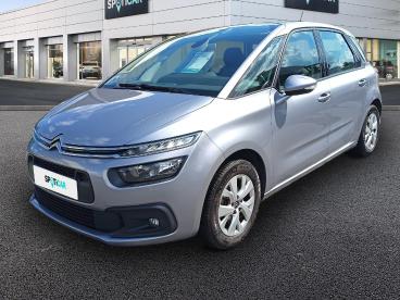 SPOTICAR Citroën C4 Spacetourer Puretech 110ch S&s Live Occasion - Monospace Essence Gris Acier (m) - Andresy - 1204010023_1