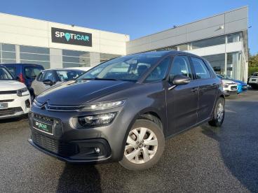 SPOTICAR Citroën C4 Spacetourer Puretech 130ch S&s Feel E6.d-temp Occasion - Monospace Essence Gris - Brest - 1204192480_1