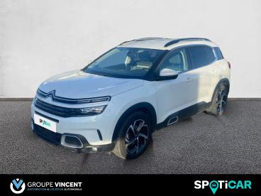 SPOTICAR Citroën C5 16 Pure Tech 180 Shine Eat 8 S&s Occasion -  Essence Blanc Nacré (nacrée) - Saint Doulchard - 1203733804_1