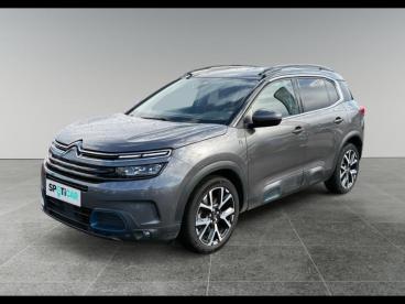 SPOTICAR Citroën C5 Aircross C5 Aircross Hybrid 225 E-eat8 Shine Pack Occasion -  Hybride Rechargeable Gris Platinium (m) - Saverne - 1203814302_1