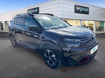 SPOTICAR Citroën C5 Suv C5 Aircross Puretech 130 S&s Bvm6 C-series Occasion - Berline Essence Ktv Noir Perla Nera - Valence - 1203867893_3