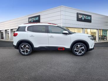 SPOTICAR Citroën C5 Aircross Puretech 130 S&s Bvm6 Shine Occasion - Suv-4x4 Essence Blanc  Et Rouge - Roanne - 1203113931_4