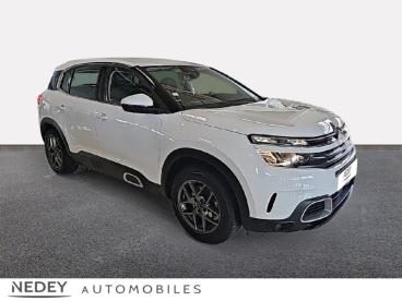 SPOTICAR Citroën C5 Aircross Puretech 130ch S&s Live Occasion - Suv-4x4 Essence Blanc Banquise - Voujeaucourt - 1203235837_3