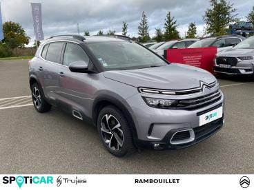 SPOTICAR Citroën C5 Aircross Puretech 130 S&s Bvm6 Shine Occasion - Suv-4x4 Essence Gris - Gazeran - 1203236730_2